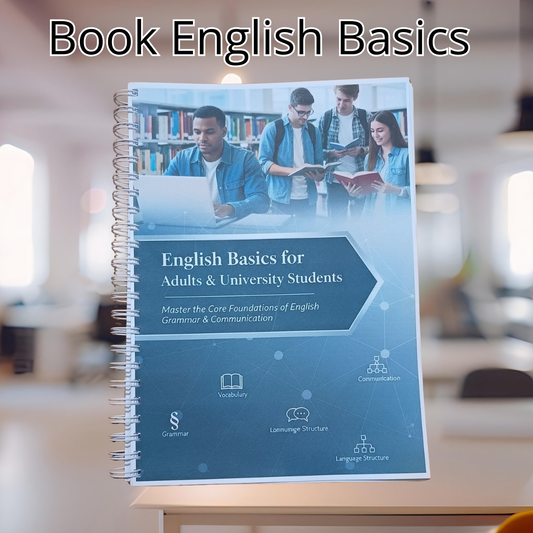تعلم الإنجليزية من الصفر في 30 يوم فقط! حزمة تعليمية شاملة تضم كتاب + فلاش ديسك بدورة كاملة لتأسيس اللغة الإنجليزية للمبتدئين بدون معلم