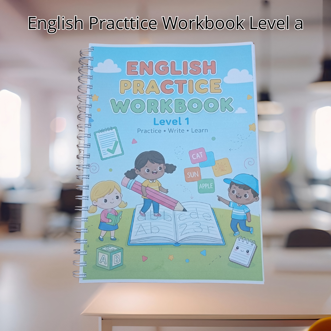 باك كامل من 3 كتب باش تعلّمي ولادك اللغة  الإنجليزية من منزل فقط بطريقة سهلة وفعّالة الكتاب1 يحتوي على 266 صفحة والكتاب 2 يحتوي على 268 صفحة وكتاب 3 يحتوي على 202 صفحة