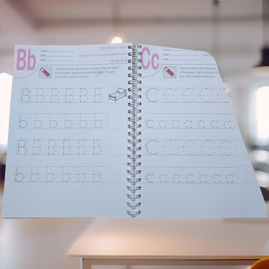 باك كامل من 3 كتب باش تعلّمي ولادك اللغة  الإنجليزية من منزل فقط بطريقة سهلة وفعّالة الكتاب1 يحتوي على 266 صفحة والكتاب 2 يحتوي على 268 صفحة وكتاب 3 يحتوي على 202 صفحة